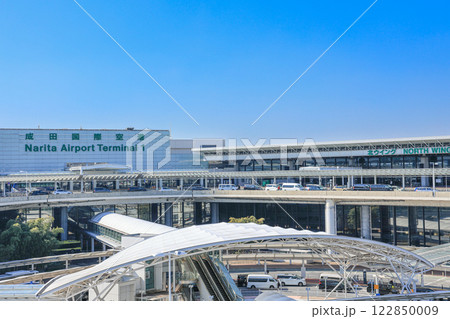 成田国際空港　第1ターミナル　青空 122850009