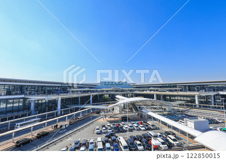 成田国際空港　第1ターミナル　青空 122850015