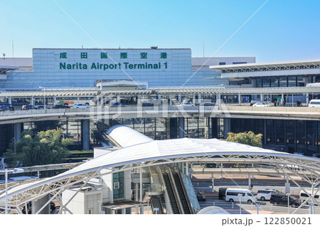 成田国際空港 第1ターミナル 青空 成田国際空港 第1ターミナル 青空 122850021