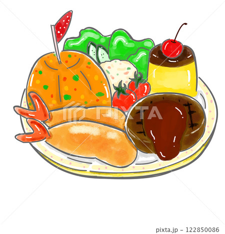 お子様ランチ 122850086