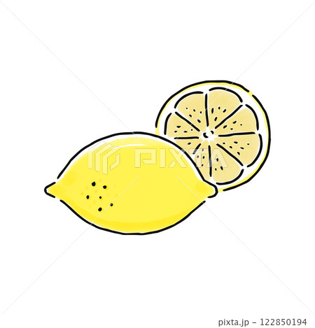 レモン・水彩風 レモン・水彩風 122850194
