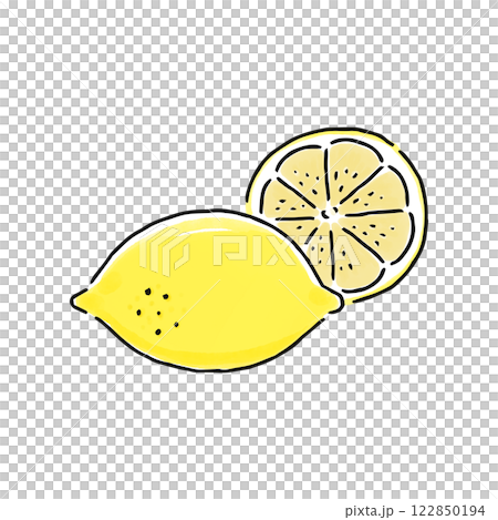 レモン・水彩風 レモン・水彩風 122850194