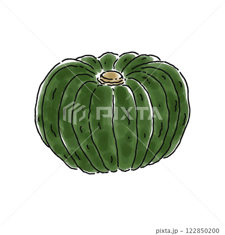 かぼちゃ・水彩風 122850200