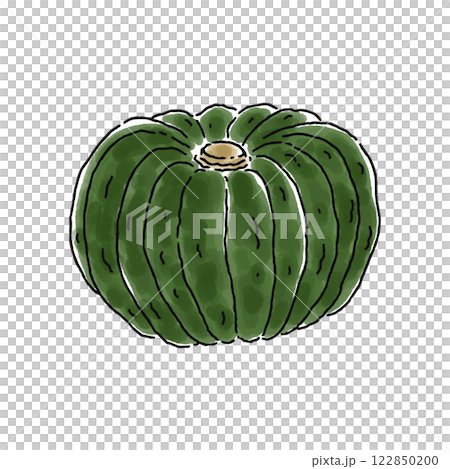 かぼちゃ・水彩風 122850200