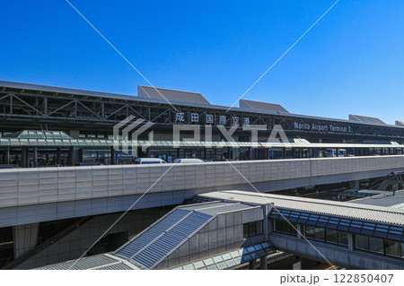 成田国際空港 第2ターミナル 青空 成田国際空港 第2ターミナル 青空 122850407