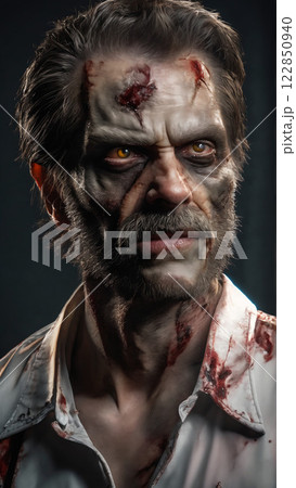 ゾンビ、ゾンビ素材、ゾンビイラスト素材 ゾンビ、ゾンビ素材、ゾンビイラスト素材 122850940