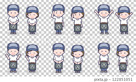 男人和女人在蔬菜水果店 01 122851051