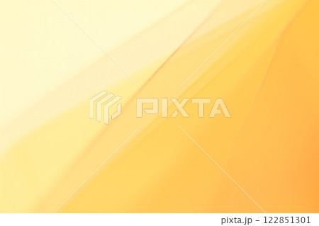 オレンジ色系の透け感がある緩やかなライン背景 122851301