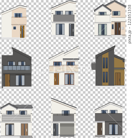 住宅セットvol01 住宅セットvol01 122851338