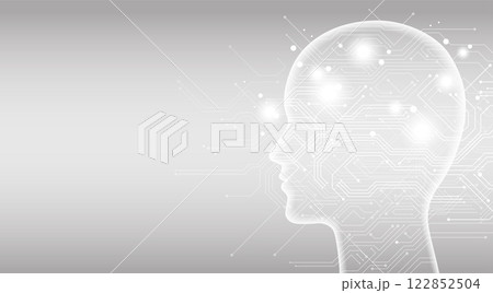 AIのテキストスペース付き背景イラスト AIのテキストスペース付き背景イラスト 122852504