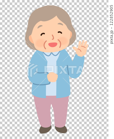 老年婦女面部姿勢高級老人已故老人 老年婦女面部姿勢高級老人已故老人 122852905