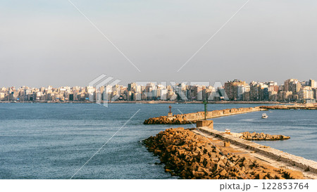 Panoramic View of Alexandria, Egypt 122853764