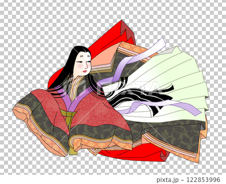 百人一首中的鬱金插圖 百人一首中的鬱金插圖 122853996