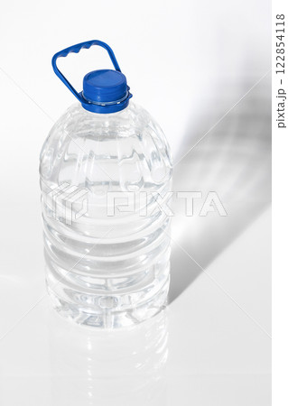 Plastic container with water Plastic container with water 122854118