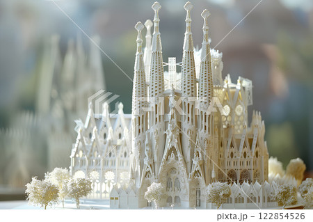 世界遺産 スペイン サグラダ・ファミリア (ペーパークラフト) 世界遺産 スペイン サグラダ・ファミリア (ペーパークラフト) 122854526
