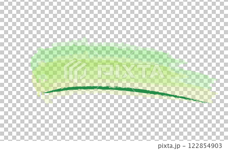 Watercolor style colorful emphasis lines Speech bubble illustration 122854903