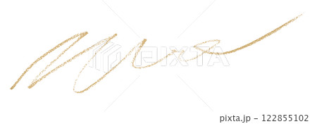 light brown pencil strokes isolated on transparent background 122855102