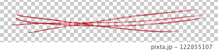 red pencil strokes isolated on transparent background red pencil strokes isolated on transparent background 122855107
