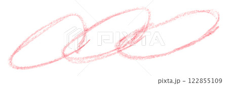 pink pencil strokes isolated on transparent background 122855109