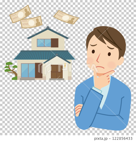 一個擔心管理父母房子的男人 一個擔心家人繼承權的男人 一個擔心管理父母房子的男人 一個擔心家人繼承權的男人 122856433