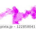 Pink cloud of powdery dust is floating in the air. 122858041