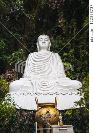 Buddha Statue at Marble mountains, Da Nang, Vietnam. 122858737