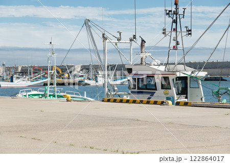 【大洗　漁港の様子　ビット有】 122864017