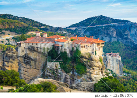 Varlaam monastery in Meteora, Greece Varlaam monastery in Meteora, Greece 122865076