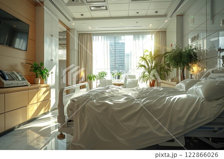 patient receiving chemotherapy treatment in a specialized oncology unit patient receiving chemotherapy treatment in a specialized oncology unit 122866026