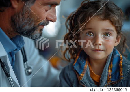patient receiving chemotherapy treatment in a specialized oncology unit 122866046
