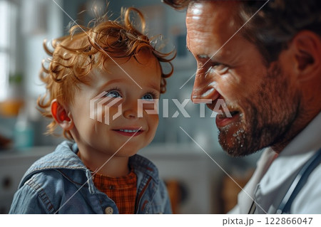 patient receiving chemotherapy treatment in a specialized oncology unit 122866047