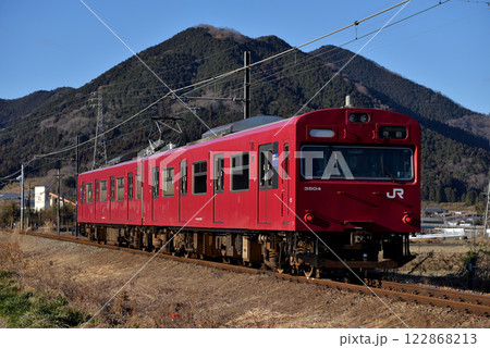 播但線を走る103系3500番台普通電車2両 播但線を走る103系3500番台普通電車2両 122868213