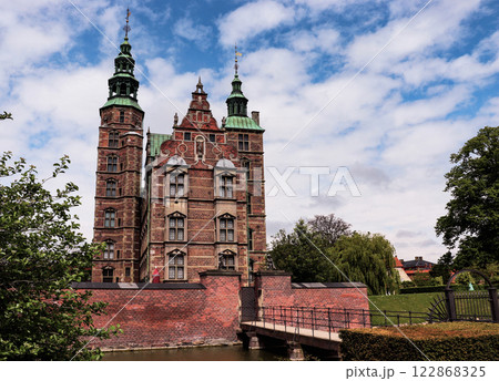 Rosenborg Palace in Copenhagen, Denmark. Castle of the Danish monarchs. Rosenborg Palace in Copenhagen, Denmark. Castle of the Danish monarchs. 122868325