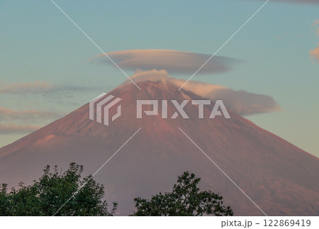 笠雲富士山 笠雲富士山 122869419