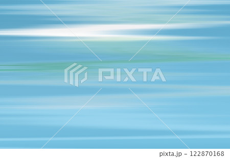 Blue abstract motion blurred background. Light pale blue surface  122870168
