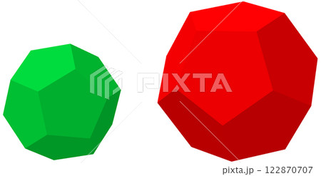 正十二面体 正十二面体 122870707