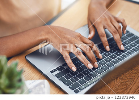 Hands, laptop and black woman software developer of cybersecurity programming company coding for website. Web designer, SEO and UX programmer girl work on website online UI and internet user data Hands, laptop and black woman software developer of cybersecurity programming company coding for website. Web designer, SEO and UX programmer girl work on website online UI and internet user data 122872940