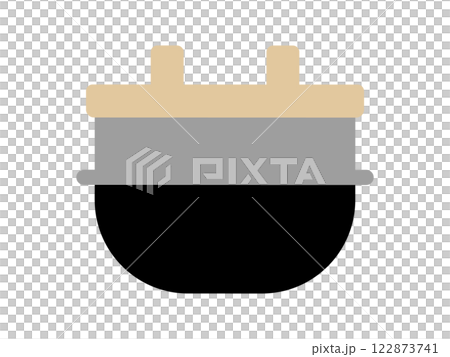 ご飯釜のイラスト 122873741