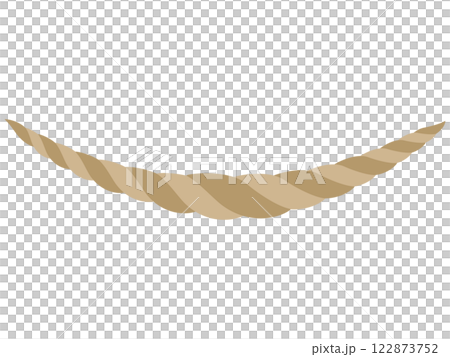 シンプルなしめ縄のイラスト シンプルなしめ縄のイラスト 122873752