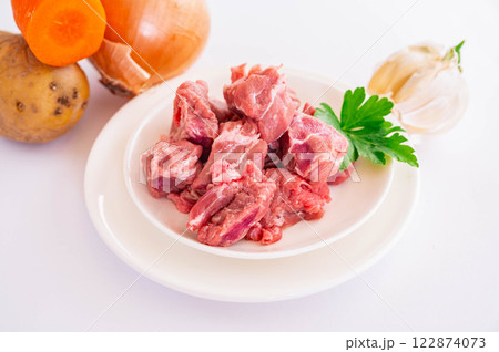 豚カシラ肉 豚カシラ肉 122874073