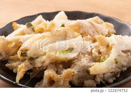 やげん軟骨　ネギ塩焼き 122874752