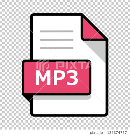 MP3 Icon MP3 Icon 122874757