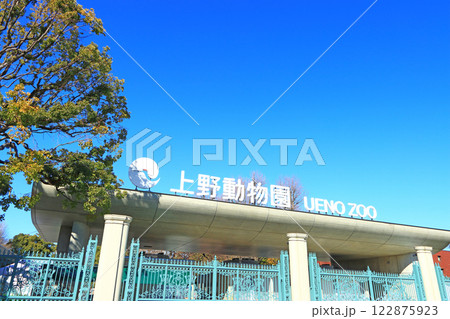 東京都台東区、上野動物園の風景 122875923