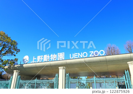 東京都台東区、上野動物園の風景 122875926