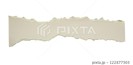 piece of gray paper tear isolated on white background piece of gray paper tear isolated on white background 122877303