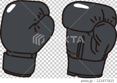 ボクシンググローブ_black ボクシンググローブ_black 122877825