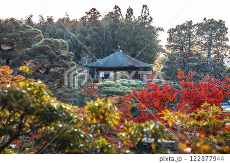 The ginkaku ji, or silver pavilion 122877944