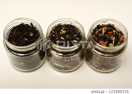 Tea with aromatic additives . Assorted tea. Tea with aromatic additives . Assorted tea. 122880158