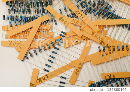 New film resistors in the package. Electronic components. New film resistors in the package. Electronic components. 122880165