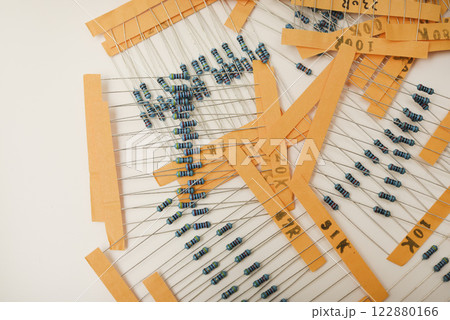 New film resistors in the package. Electronic components. 122880166